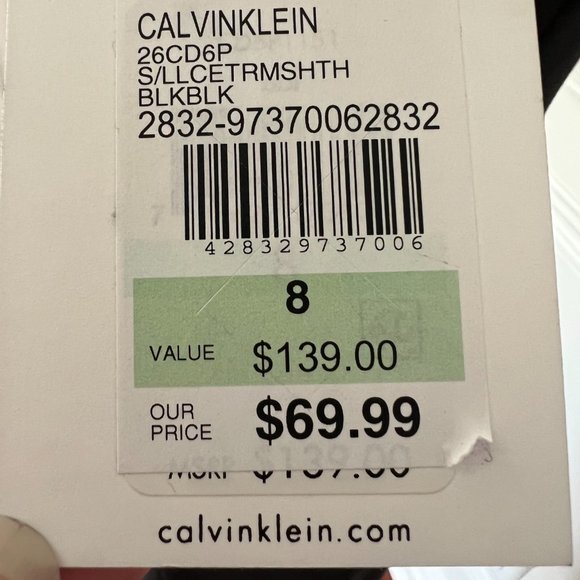NWT Little Black Dress - Calvin Klein - Picture 8 of 8